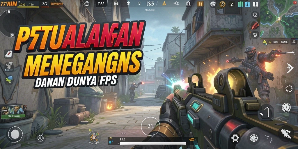 Screenshot utama 777WIN menampilkan aksi seru dalam gameplay FPS.