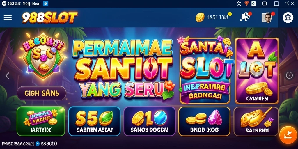 Tampilan menarik dari gameplay 988SLOT yang seru.