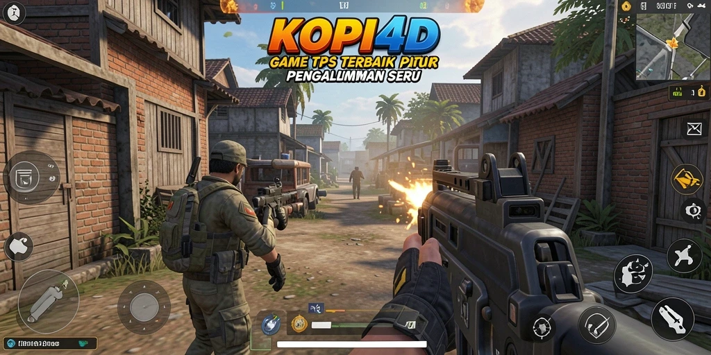 Tampilan gameplay KOPI4D yang menawan dan menantang.
