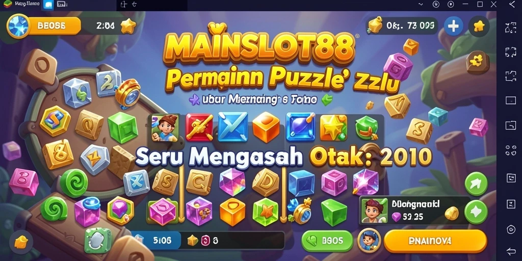 Screenshot gameplay MAINSLOT88 menampilkan tantangan Puzzle yang menarik.