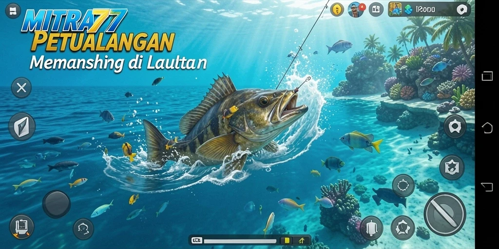Tangkapan ikan besar dalam permainan MITRA77 yang memukau.