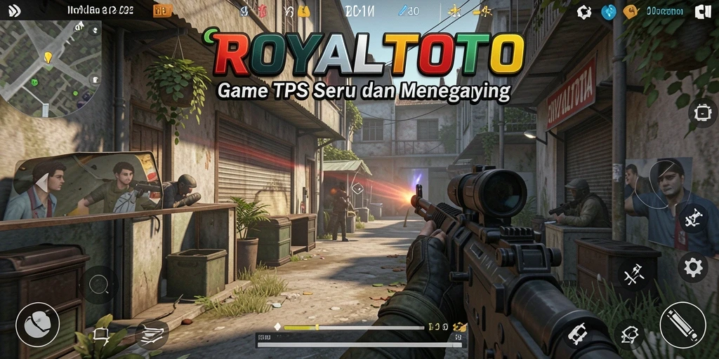 Tampilan gameplay seru di ROYALTOTO dengan aksi menegangkan.