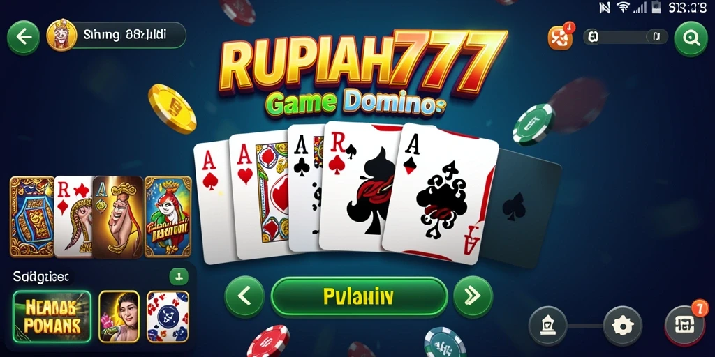 Tampilan gameplay RUPIAH777 yang menarik dengan fitur interaktif.